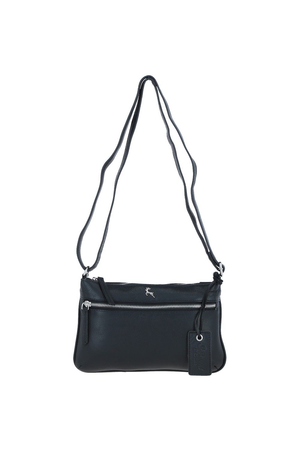 Ashwood Leather Swansea' Real Leather Crossbody Bag