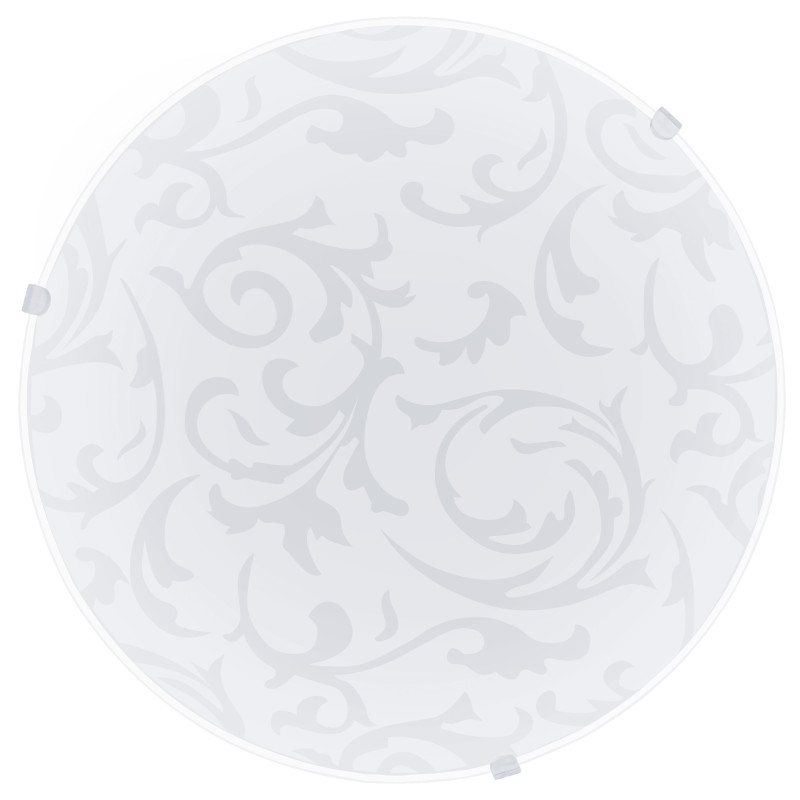 Plafonnier Mars motif fleurs E27 60 W EGLO