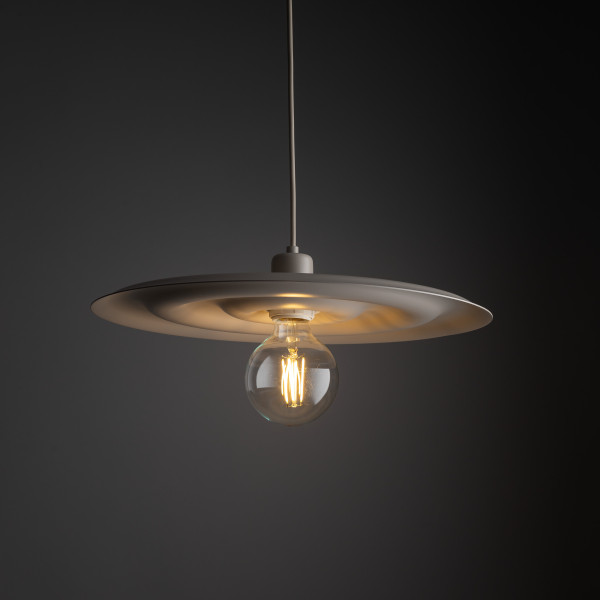 Lampa Wiszaca Tk Lighting Onda Kaszmirowa Tytan L Falowany Okręgi E27