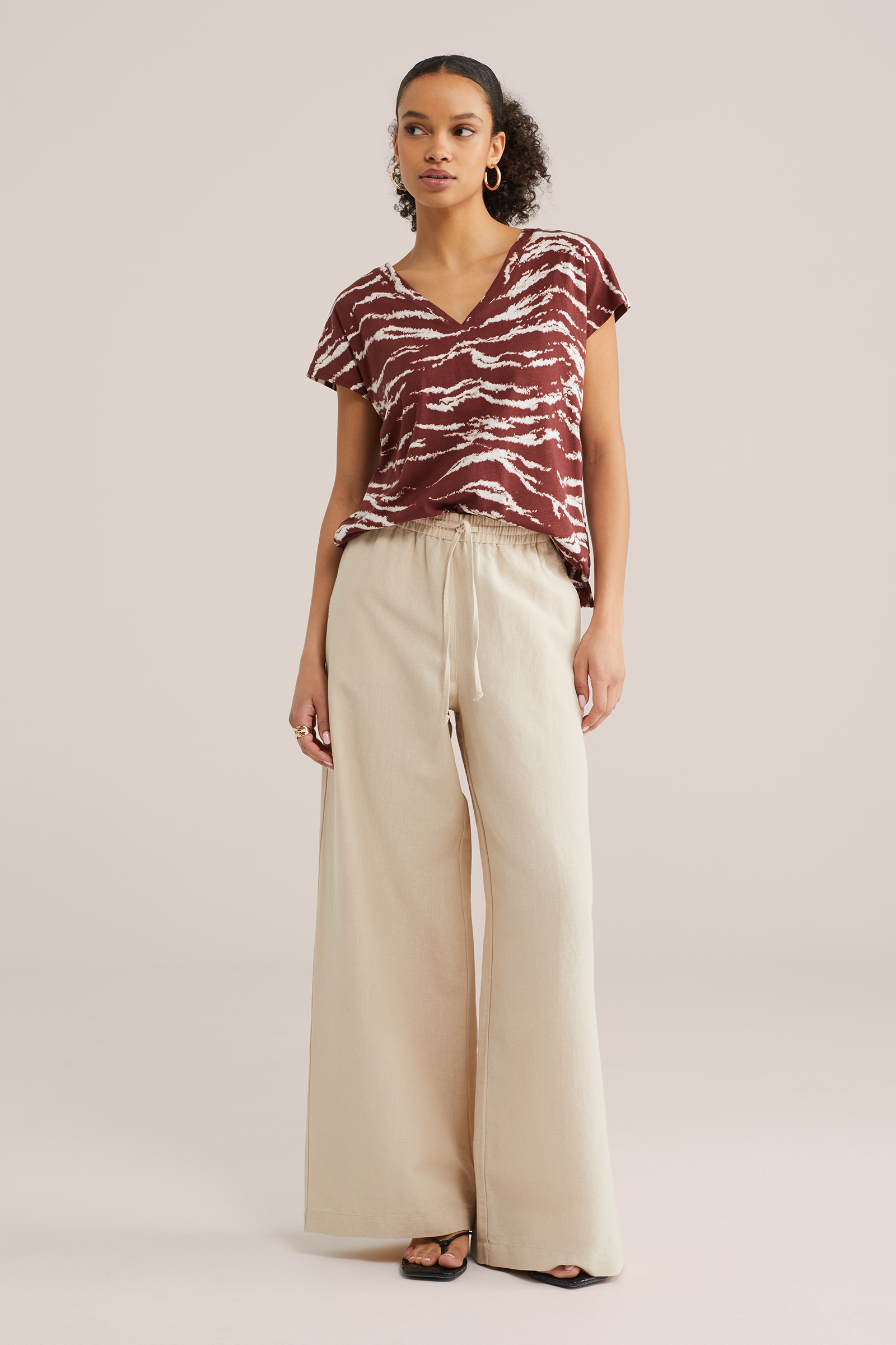 Dames T-shirt met print