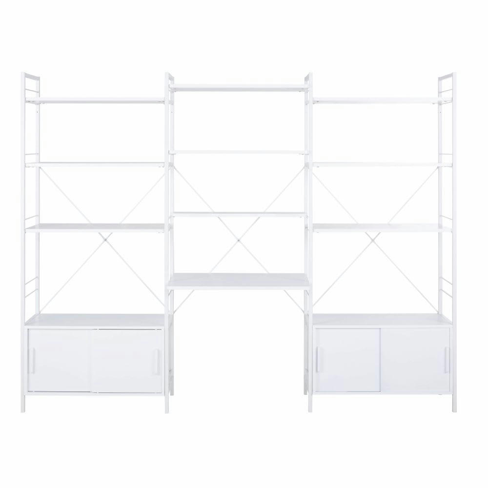 Orsa - Montant modulable métal blanc