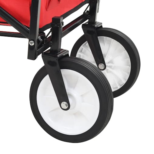 NNEVL Folding Hand Trolley Steel Red