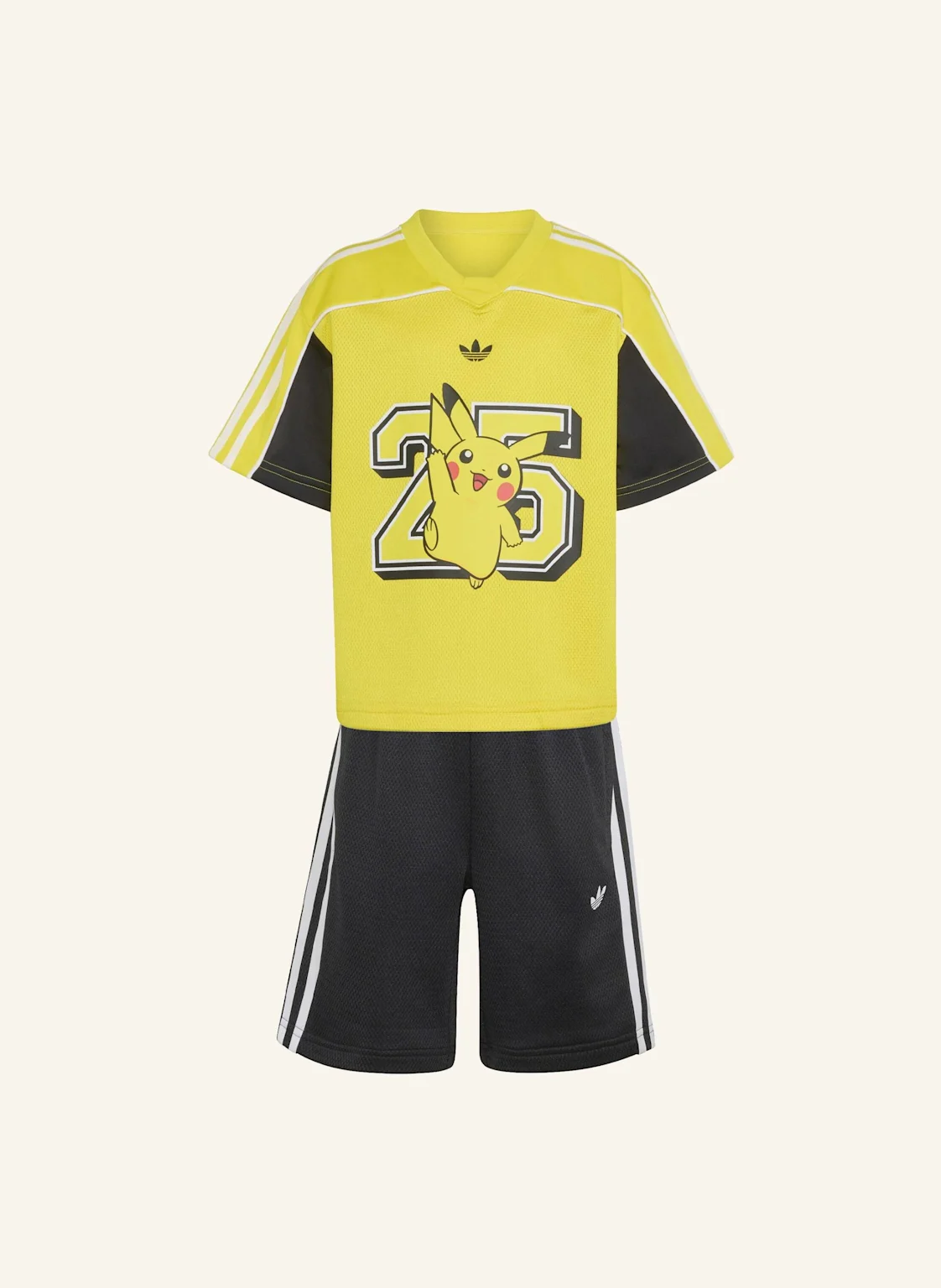 adidas Originals ADIDAS POKEMON SHORTS-SET, JERSEY, LOCKERER SCHNITT