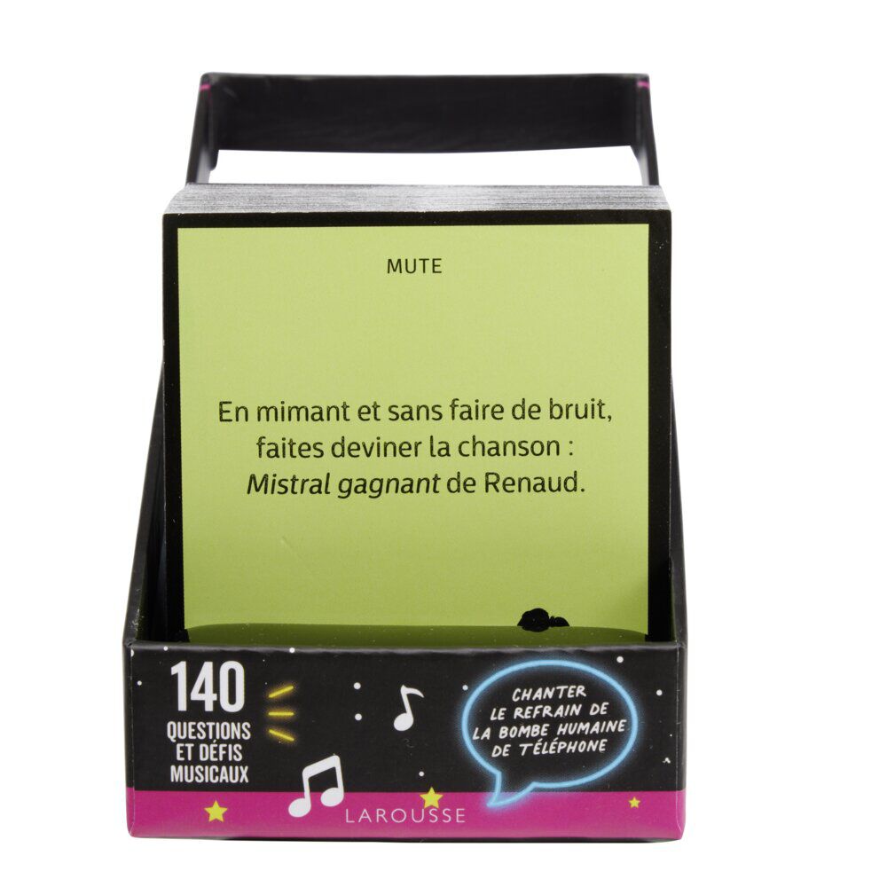 Jeu apéro karaoké