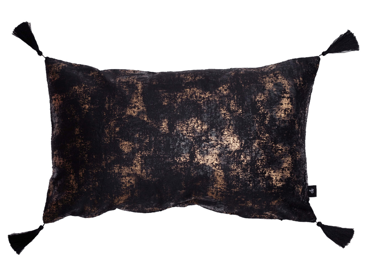 Poszewka dekoracyjna Oh My Chic 1 30x50 cm czarna