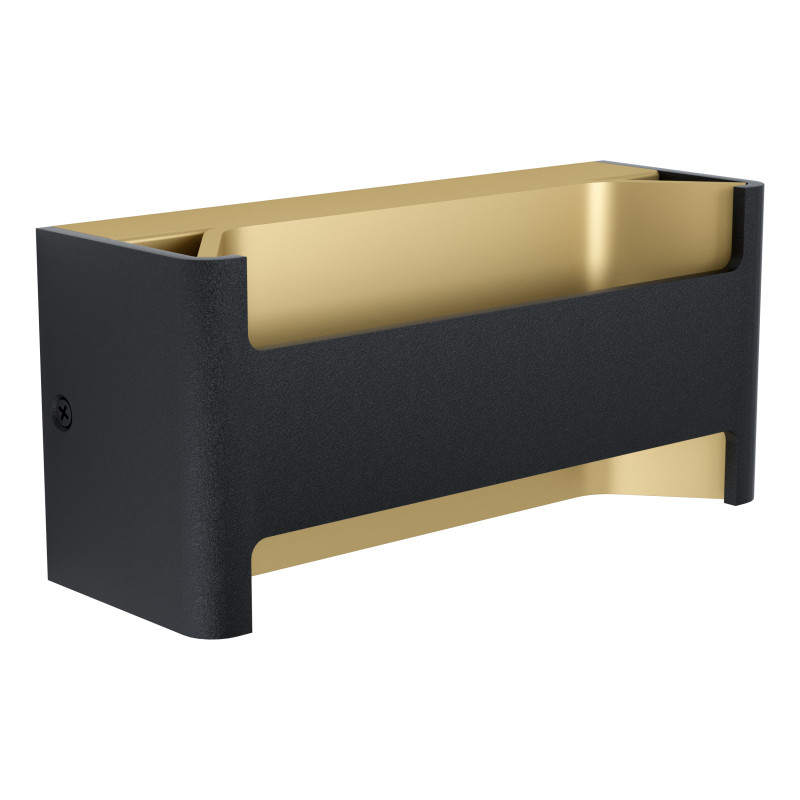 Applique LED Feloniche noire et dorée 10 W EGLO
