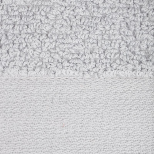 Ręcznik 30x50 srebrny z efektem ryżowym frotte 550 g/m2