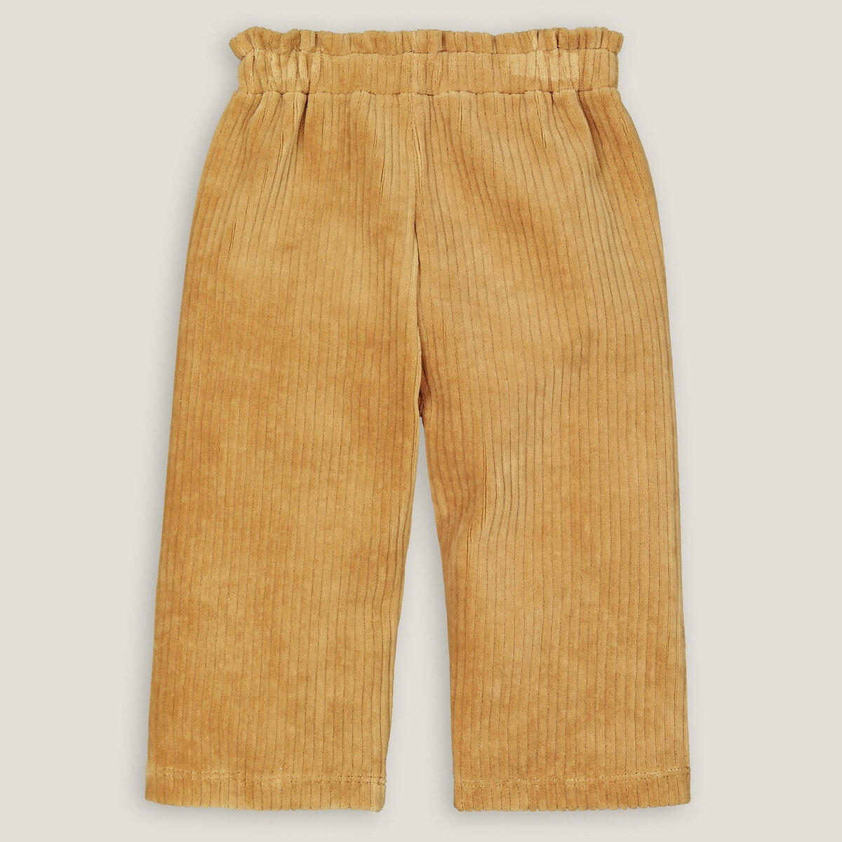 pantalon large en velours maille