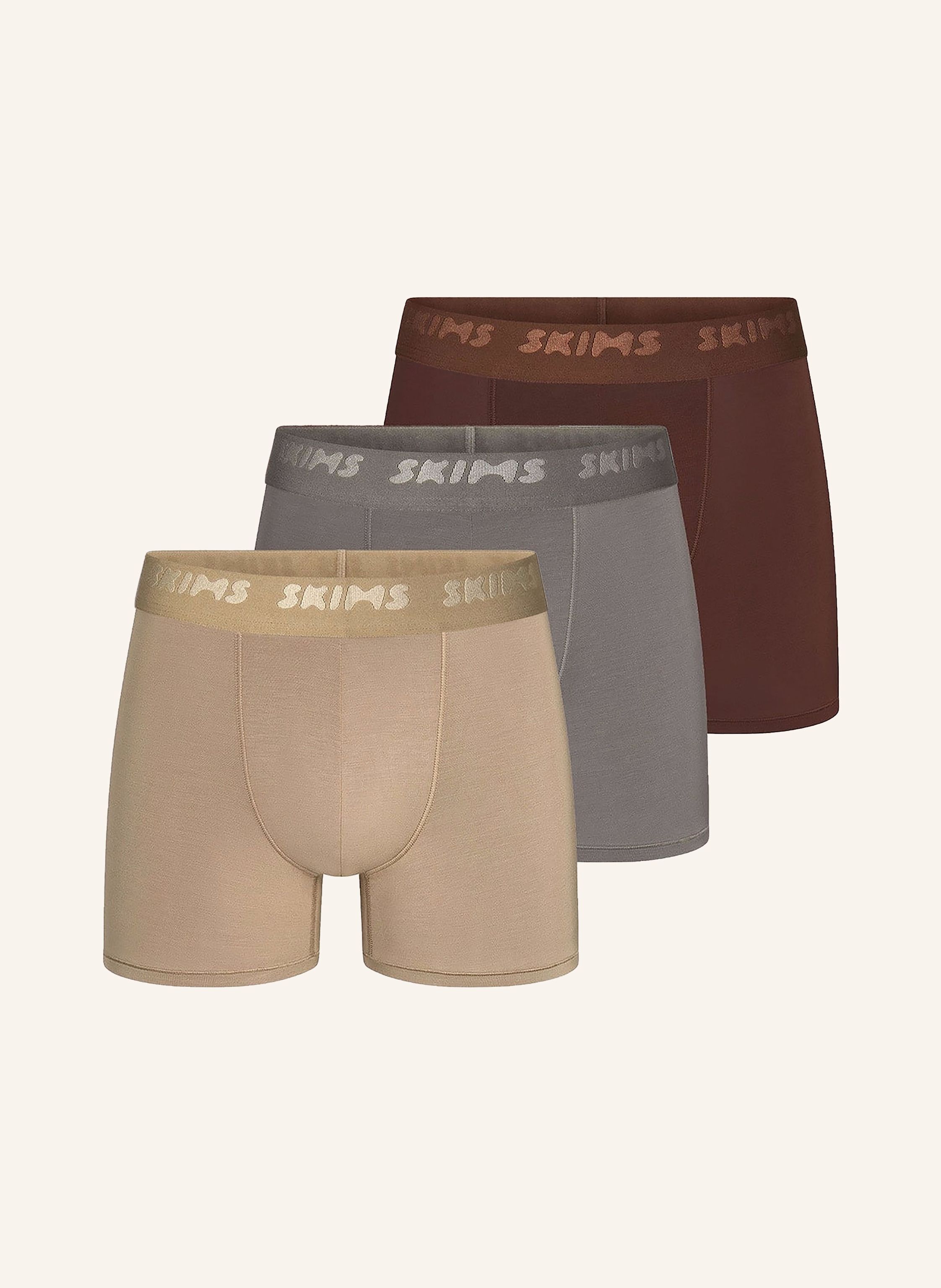 SKIMS 3er-Pack Boxershorts SKIMS STRETCH