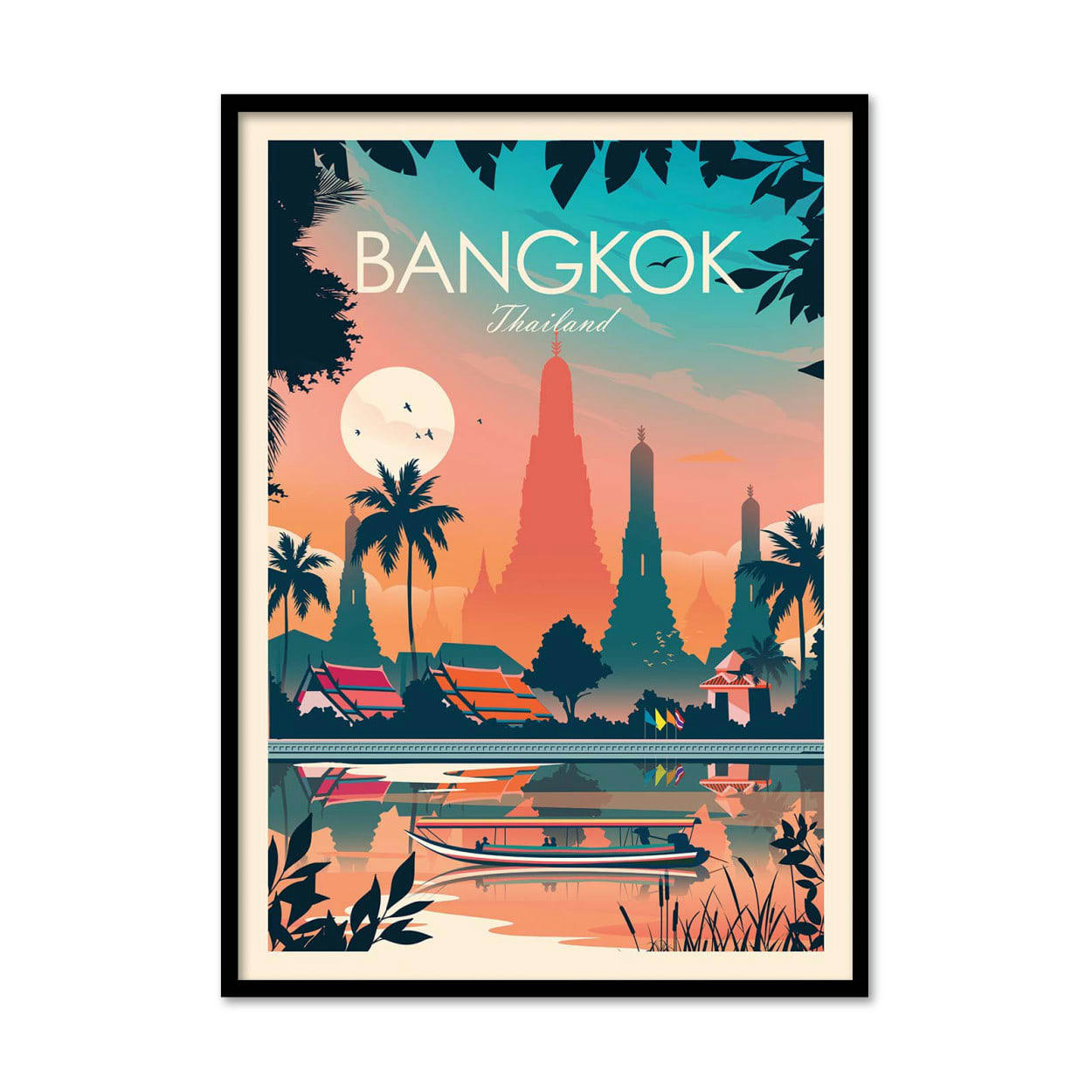 STUDIO INCEPTION - BANGKOK - STUDIO INCEPTION - Affiche d'art 30 x 40 cm