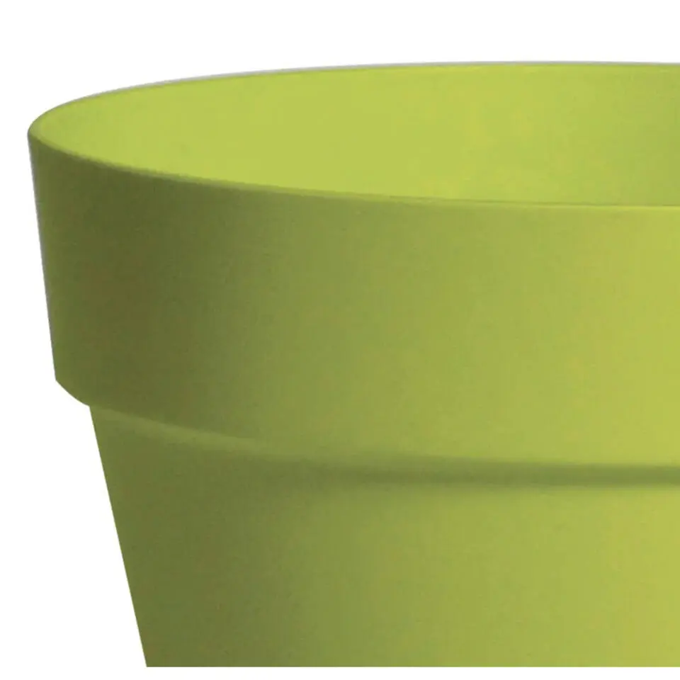 MC Plantenpot/bloempot - kunststof - lime groen - D26 cm