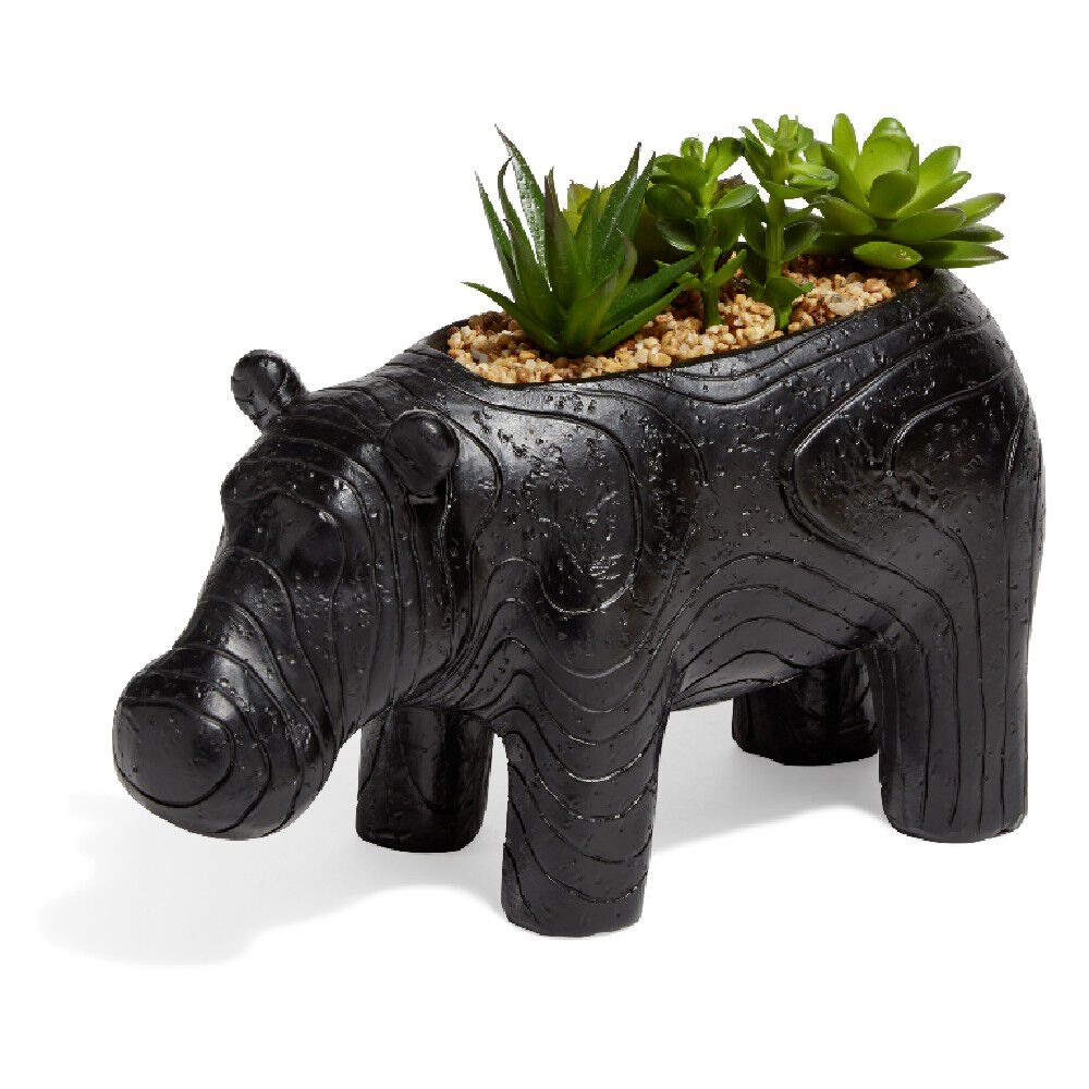 Plante artificielle avec cache pot