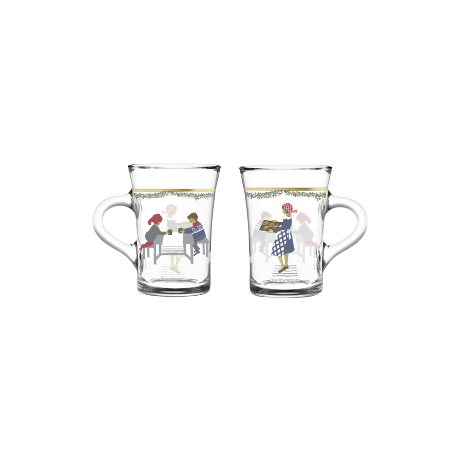 Jule hotdrink glas 2024, 2 stk.