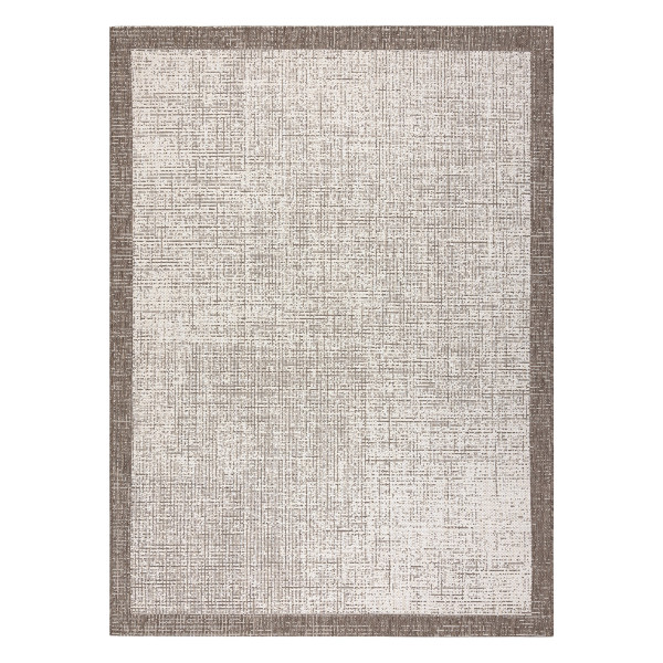 DYWAN SZNURKOWY SIZAL FLOORLUX 20401 Ramka szampański / taupe 120x170 cm