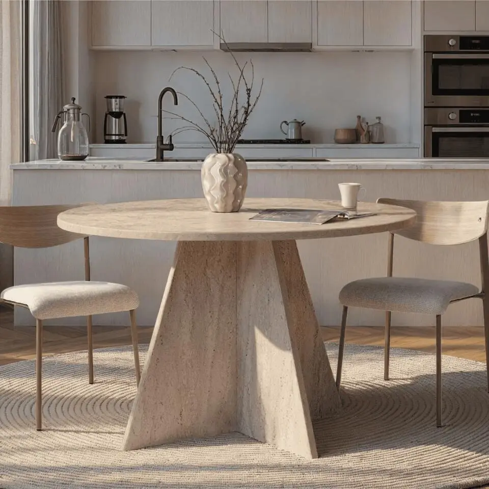 CALICOSY - Eettafel ARIA - 75x120x120 cm