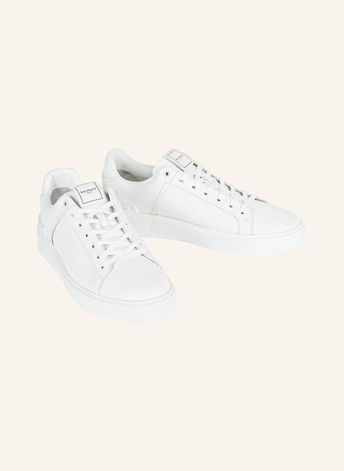 BALMAIN B-Court Sneakers aus Glattleder