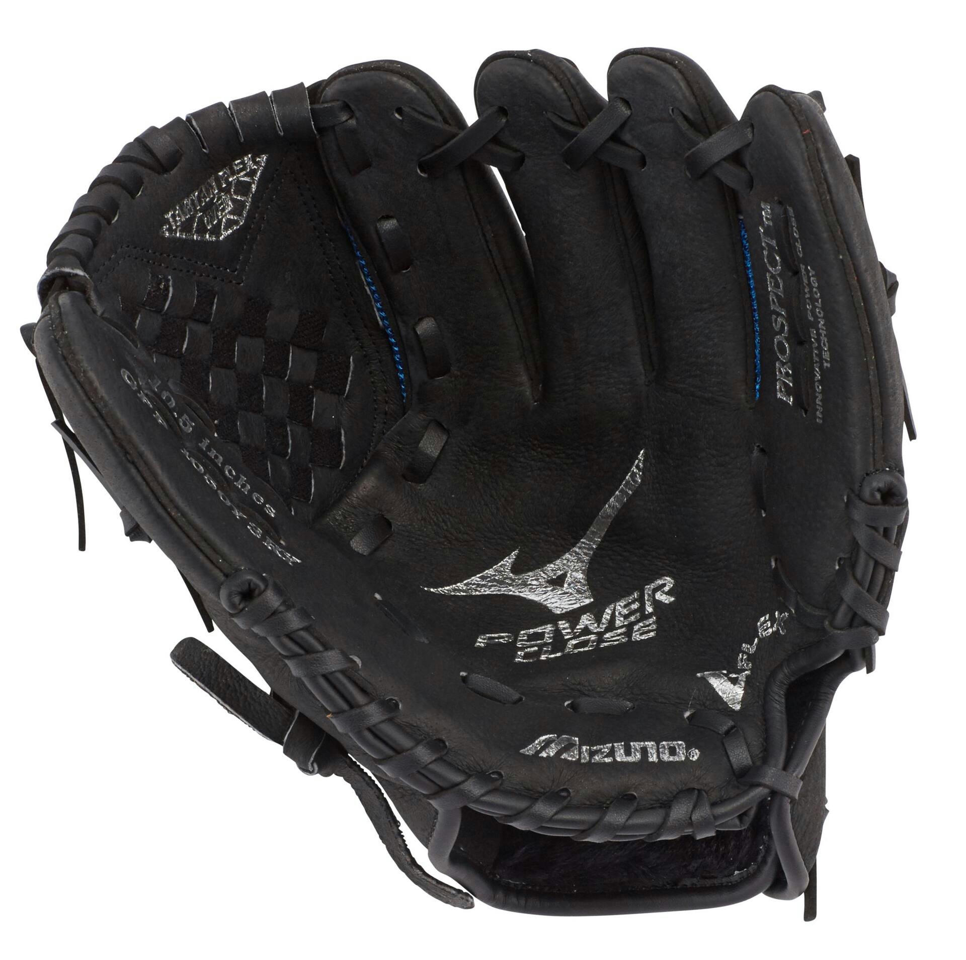 Mizuno Prospect Series PowerClose™ Baseball Glove 10.5-in, BKRY Regular