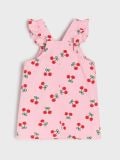 Sukienka ogrodniczka z nadrukiem Minnie Mouse