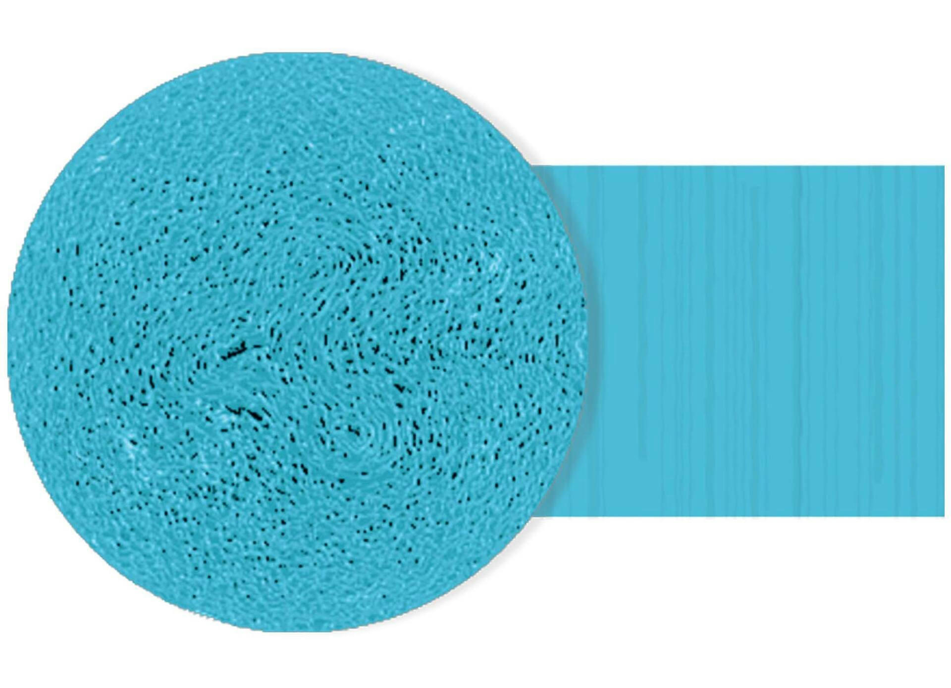 Party Streamer for Birthday/Wedding/Baby Shower, Caribbean Blue, 81-ft