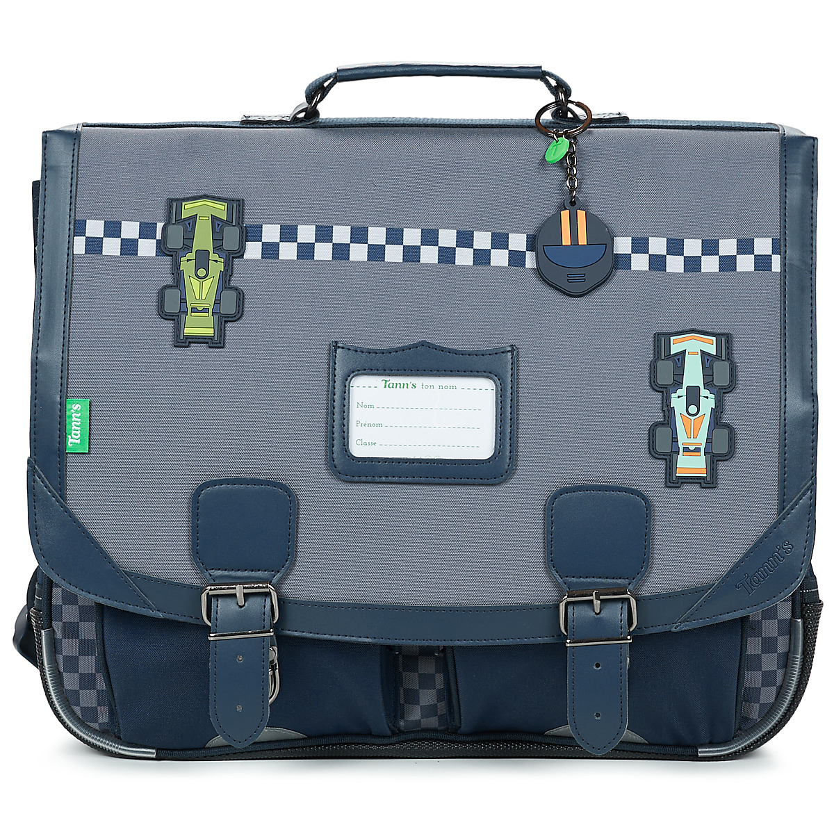 Tann's - ROMAIN CARTABLE 41CM - Grey / Blue