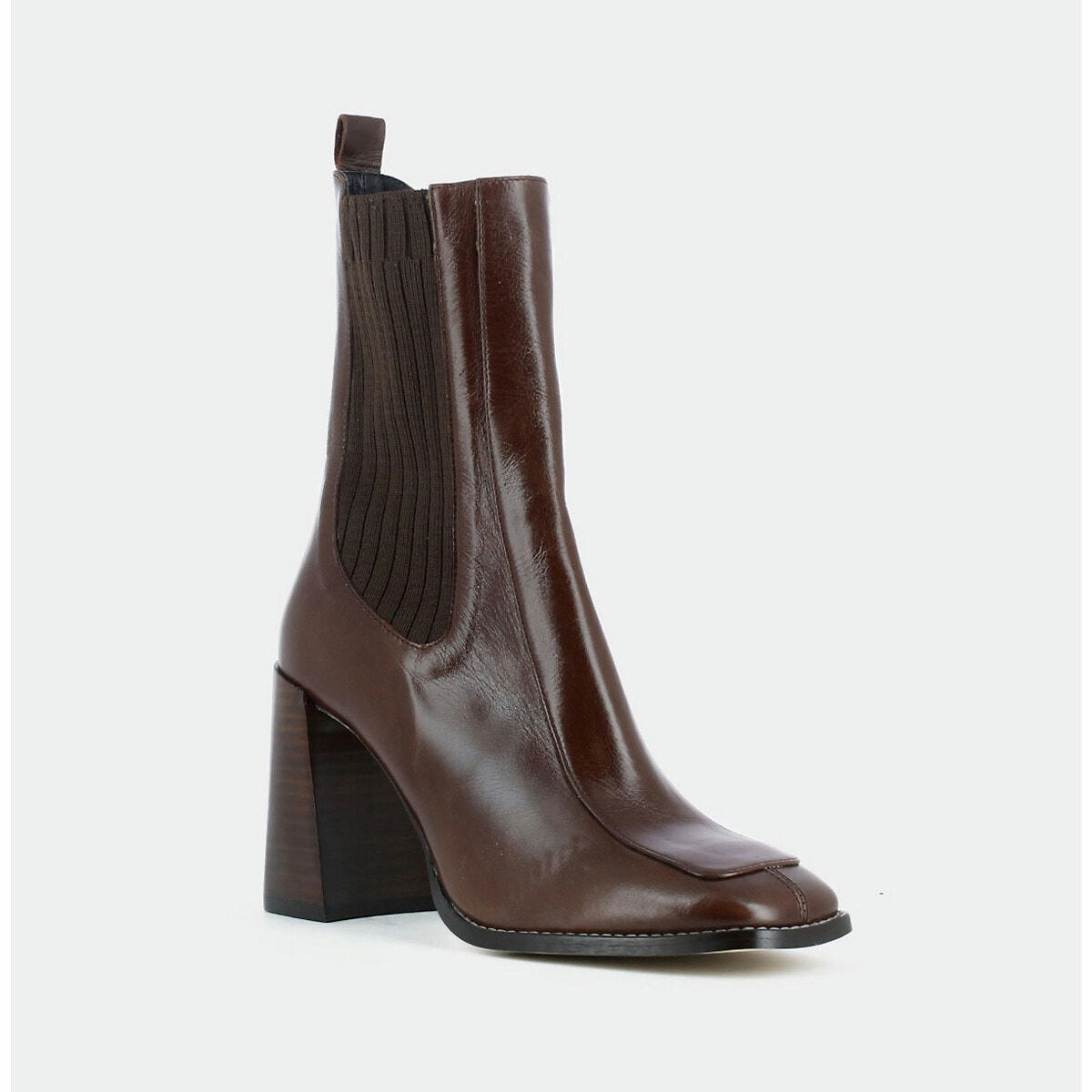 Boots cuir grainé Vanti