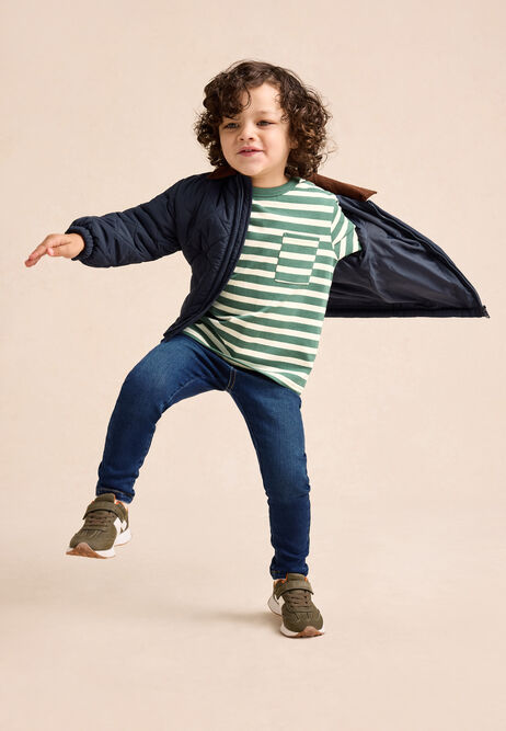 Younger Boys Blue Slim Fit Jeans