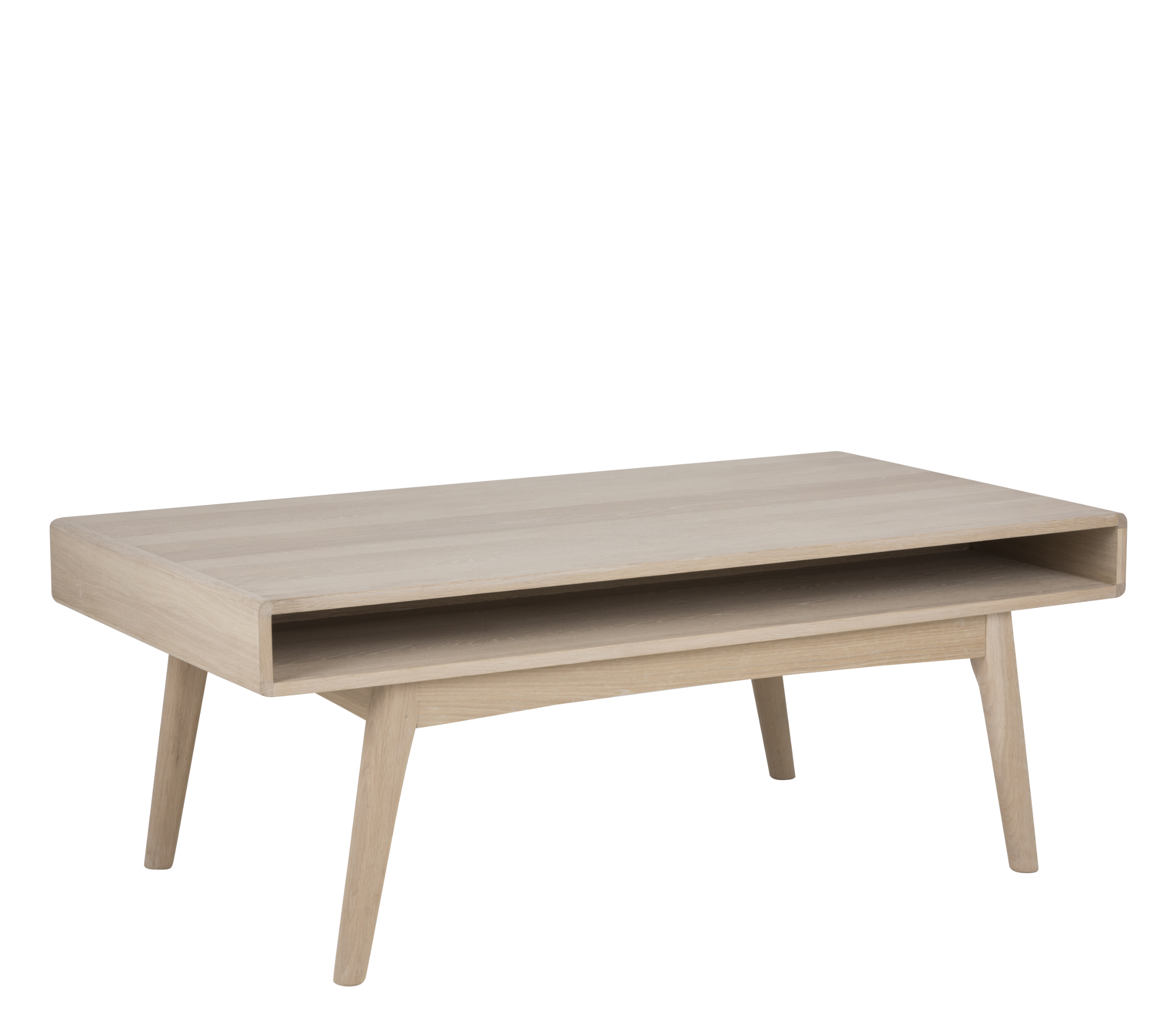 Rebellenclub Salontafel Avesta - 130 x 70 cm - Licht Eiken