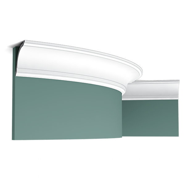 CX199F Flexible Corniche plafond Orac Decor - 8x8x200cm (h x p x L) - corniche d