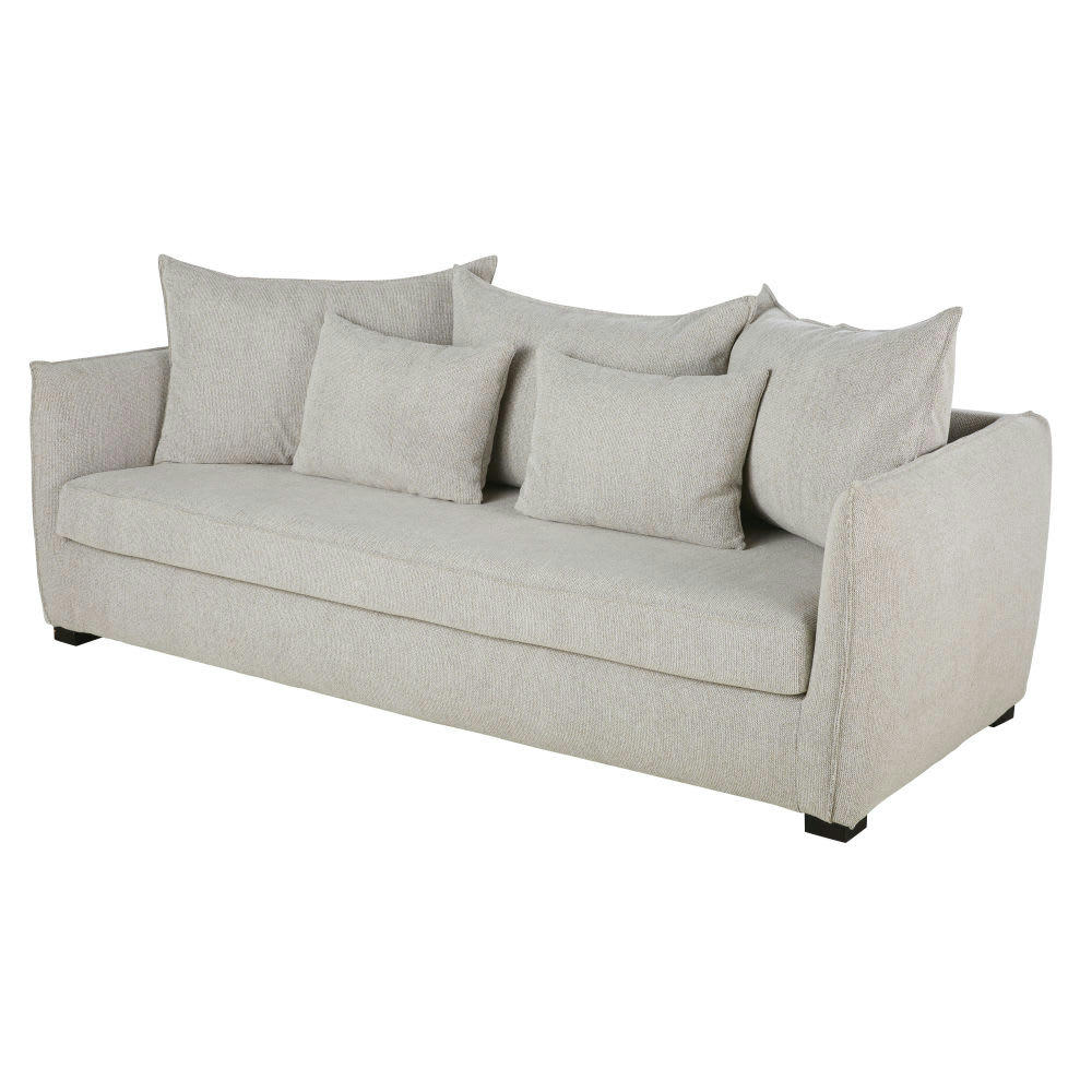 Lounge - Canapé 4 places beige