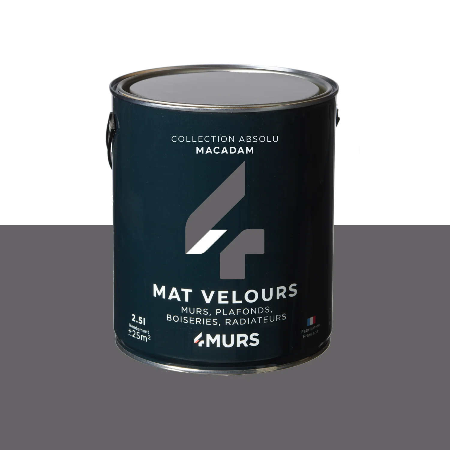 Absolu Peinture Multi-supports Peinture macadam 2,5 L