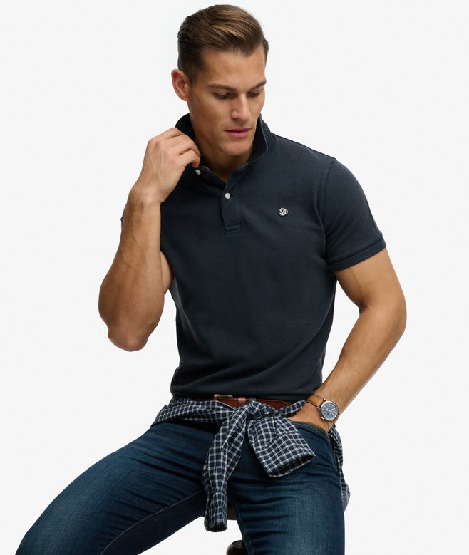 Vintage Destroy Polo Shirt