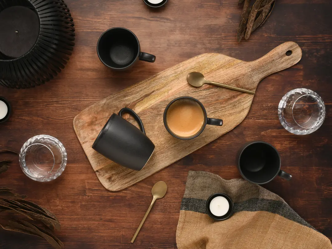 Kaffeebecher 6er-Set Soft Touch
