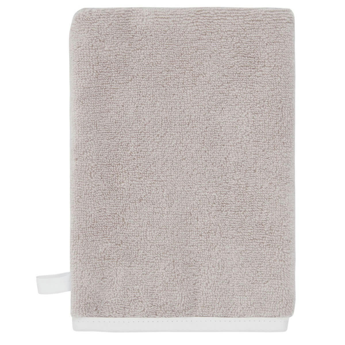 RAMATUELLE - Lot de 2 gants en éponge zéro twist  sable 16x22 cm