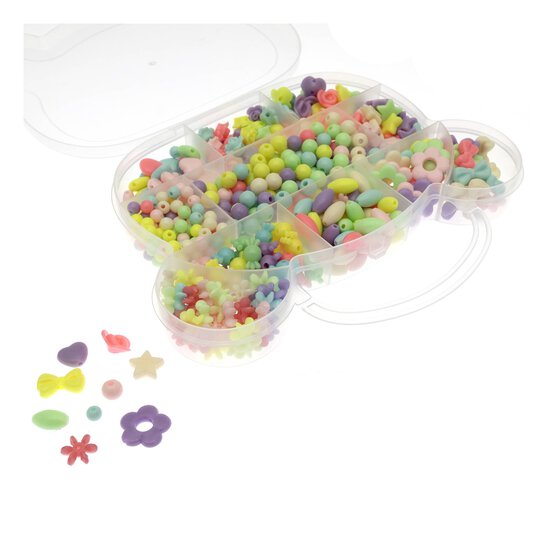 Pastel Bear Bead Set 160g