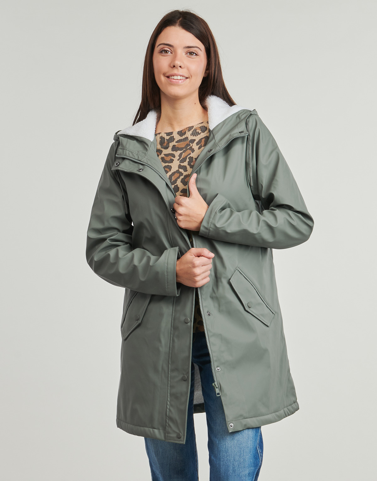 Only - ONLSALLY RAINCOAT OTW NOOS - Green