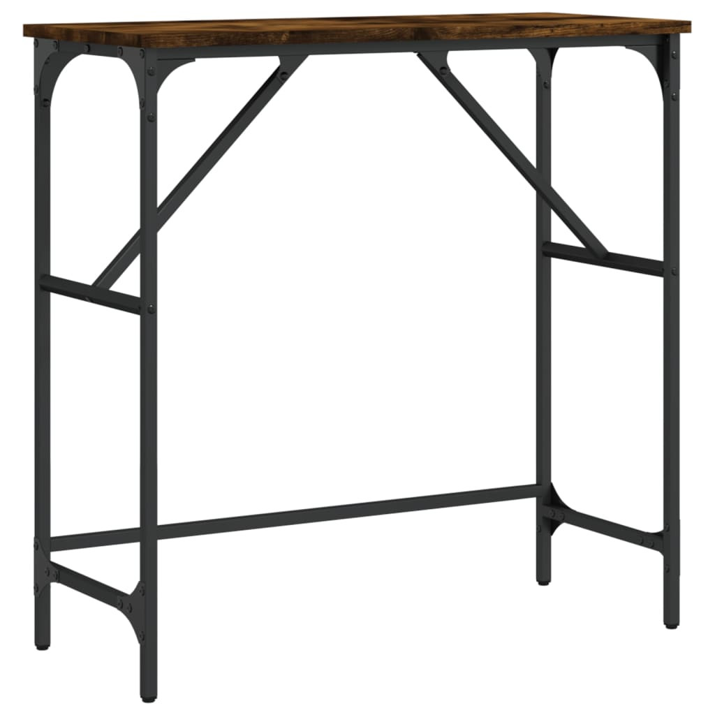 VidaXL Brąz 75 x 32 x 75 cm Materiał drewnopochodny