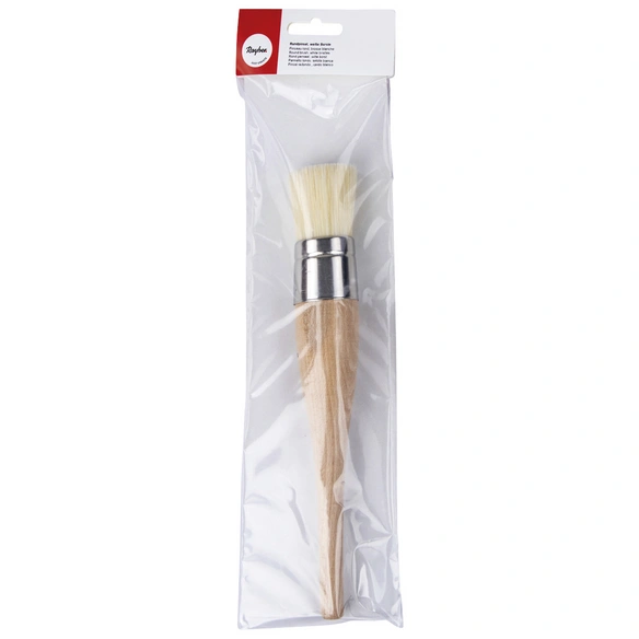 Pinsel, Holz, Geeignet für: Papier, Holz, Stein