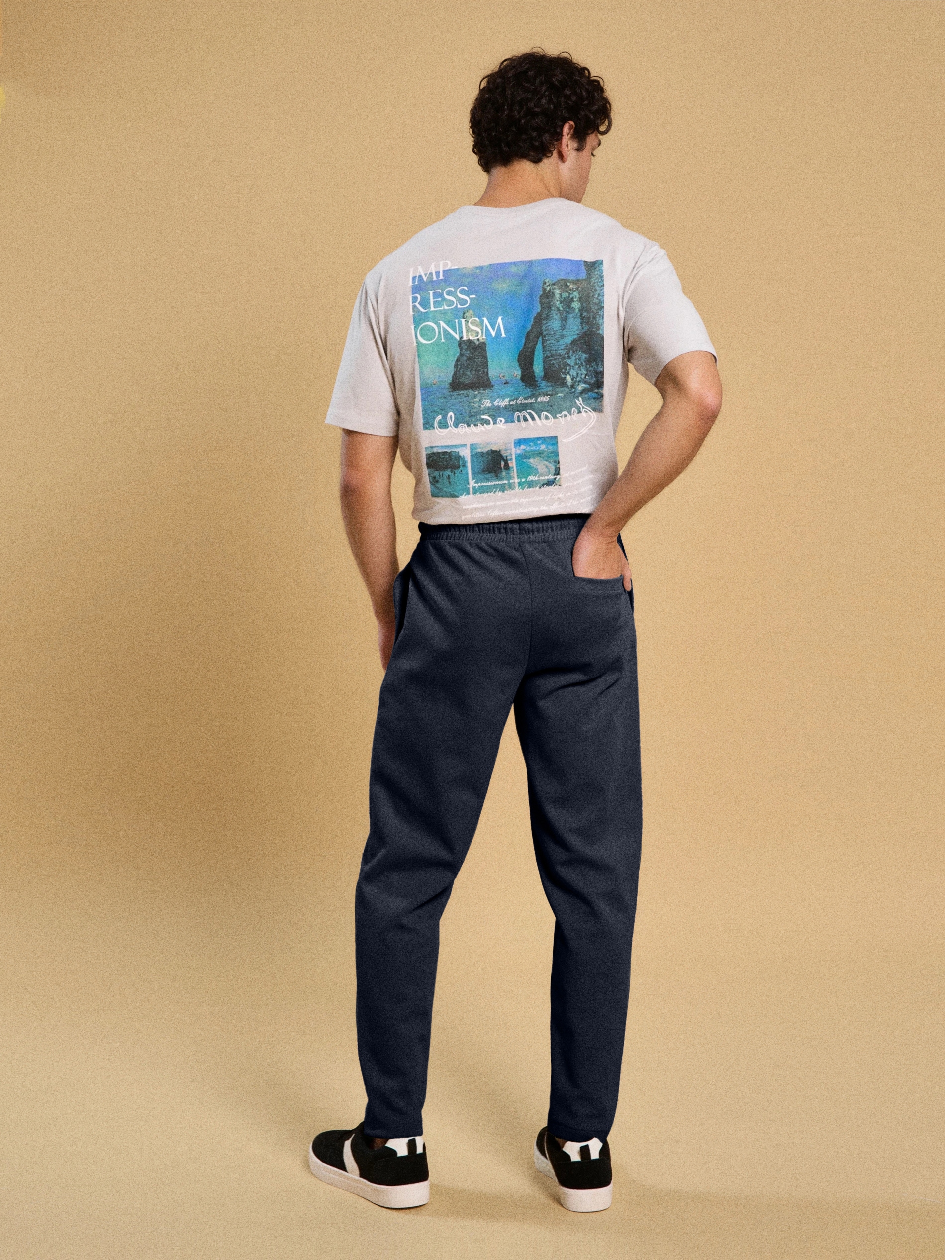 Spodnie tapered fit