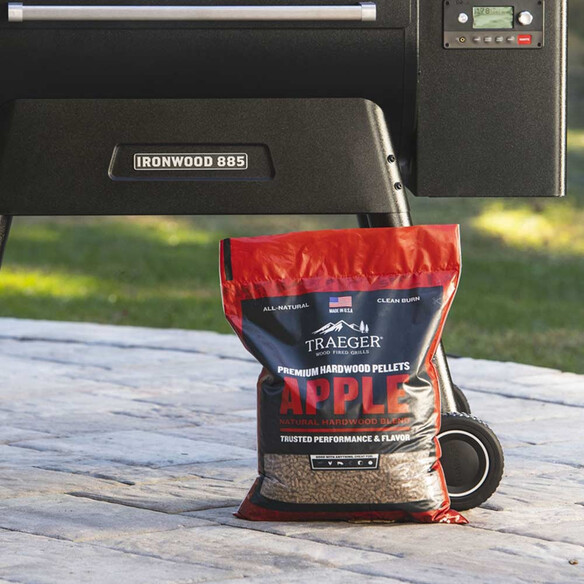 Sac de pellets de pommier 9 kg - Traeger