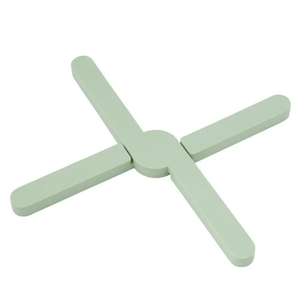 Aide Cuisine^CASA CUISINO Dessous-de-plat Pliable Menthe