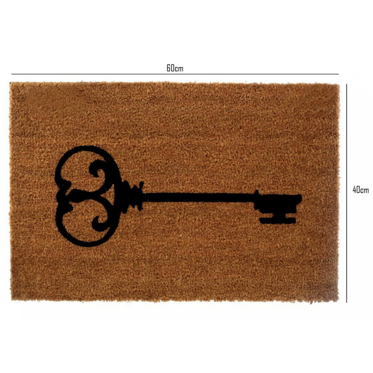 CLEF - Paillasson en coco 60x40