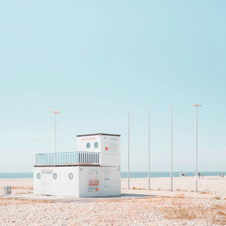 POSTE N°2 - Photographie d'art de Nicolas Rottiers 60x60 cm sur alu