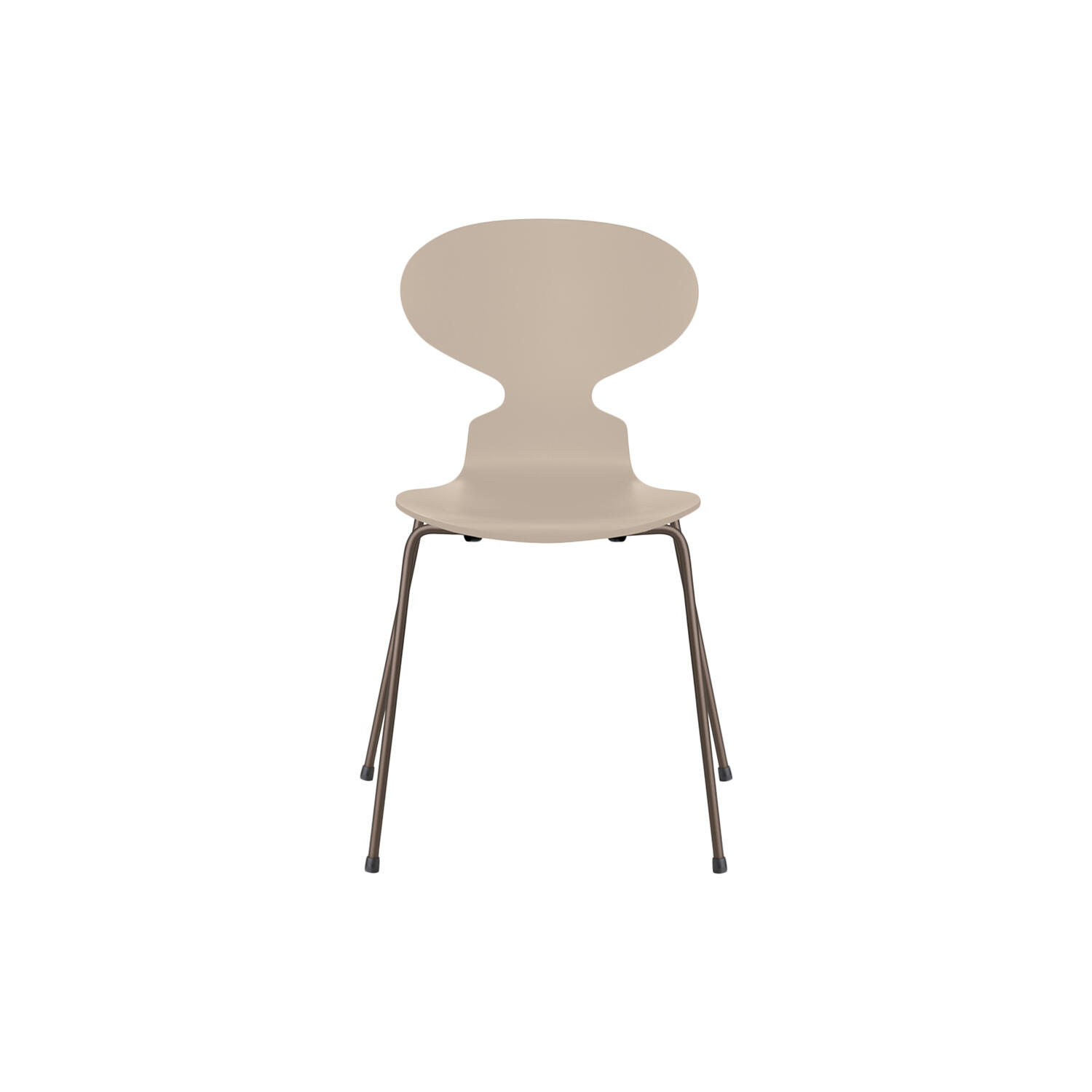 Myren&trade; 3101 fuldlakeret stol, light beige/brown bronze