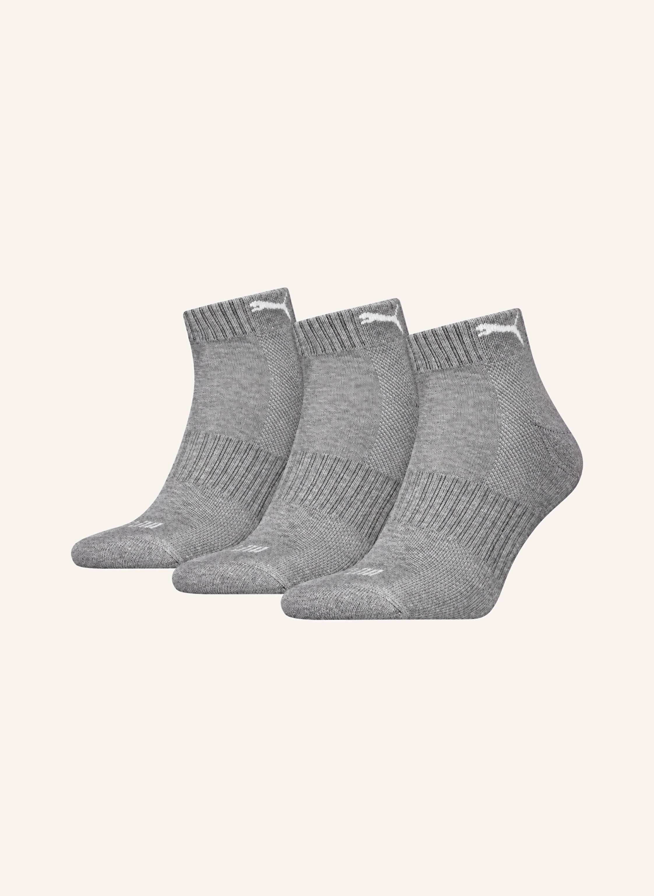 PUMA Socken QUARTER CUSHIONED 3-PACK