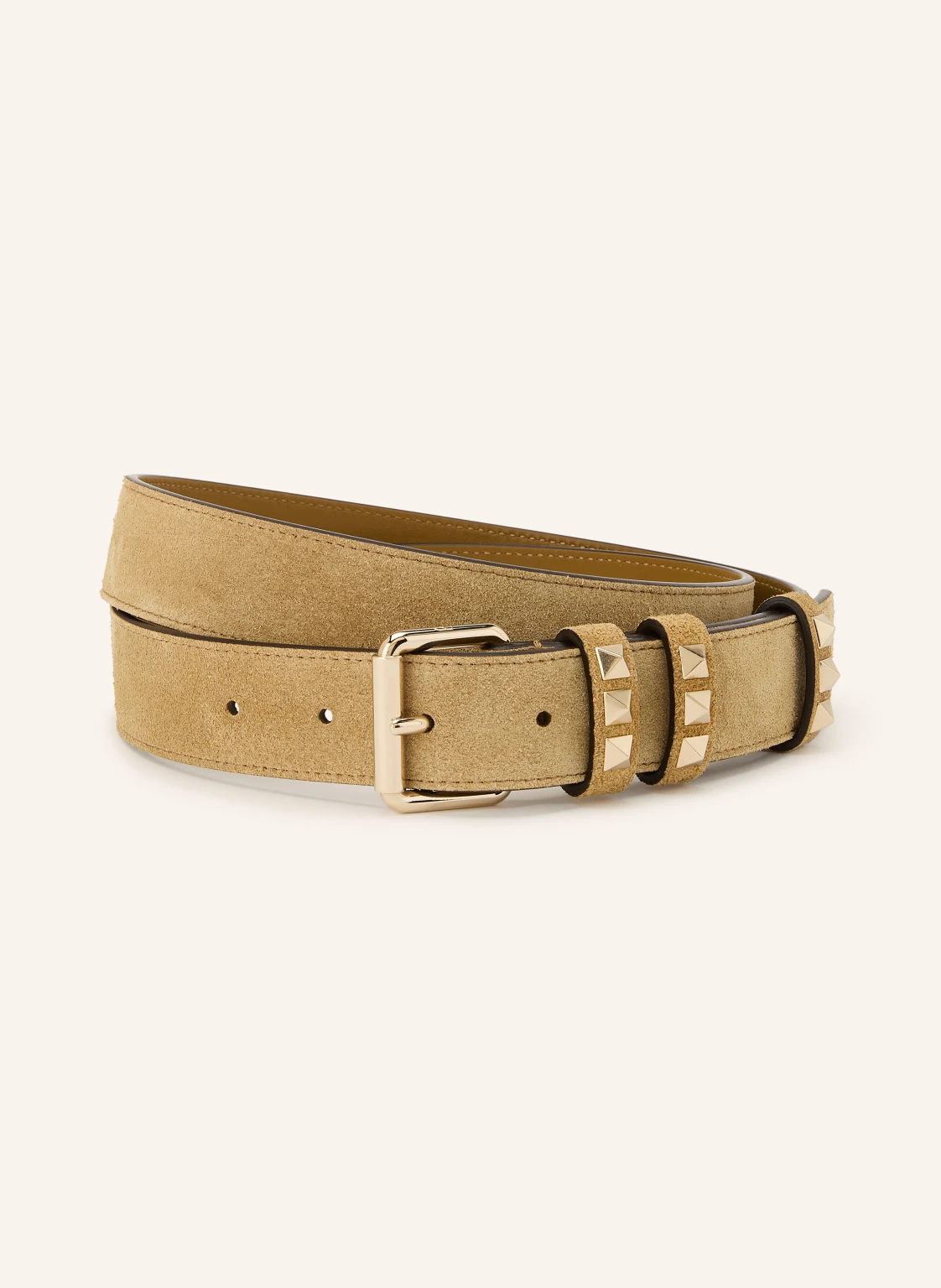 VALENTINO GARAVANI Ledergürtel ROCKSTUD mit Nieten