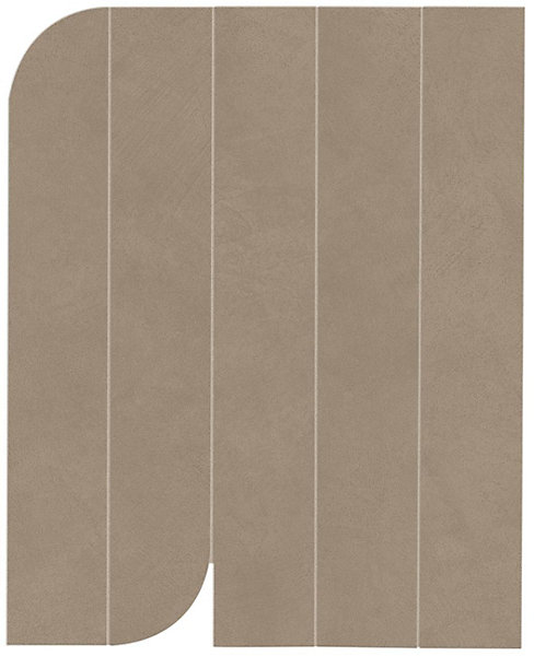 Carrelage effet Béton Brun Sable 50x40,5x0,85 cm Mat Benzaro - Mur intérieur (vendu par carton de 1,22 m²) - RO'MA CARRELAGE