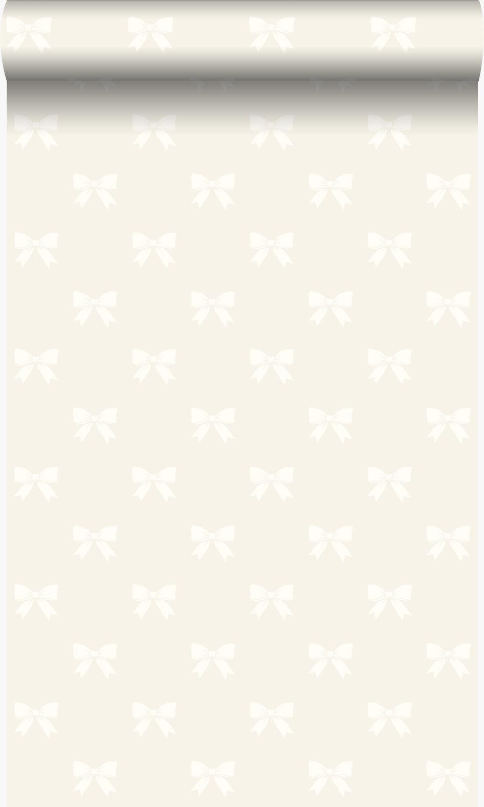 Origin Wallcoverings behang strikjes zilver - 53 cm x 10.05 m - 346845