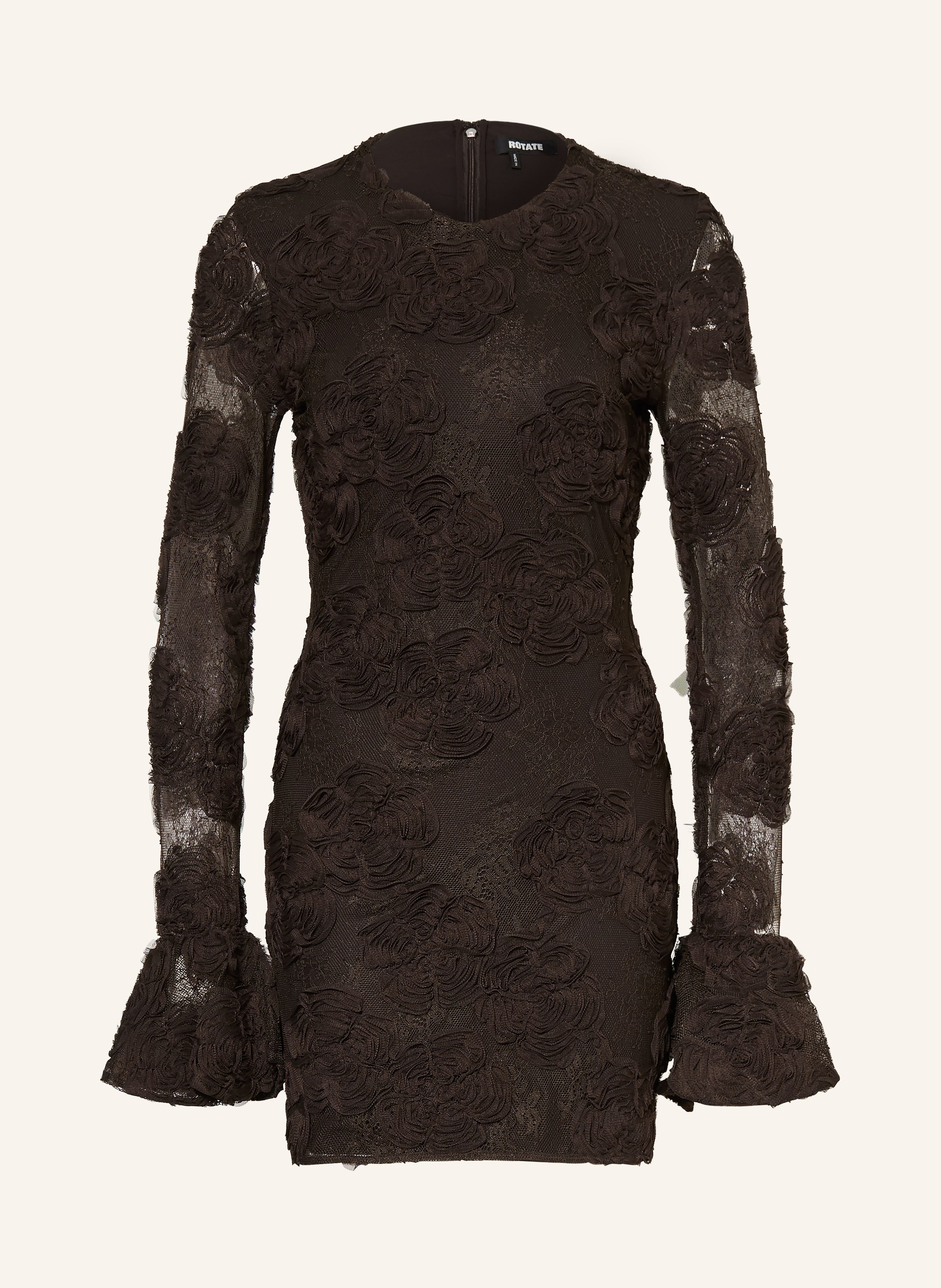ROTATE Cocktailkleid mit Volants