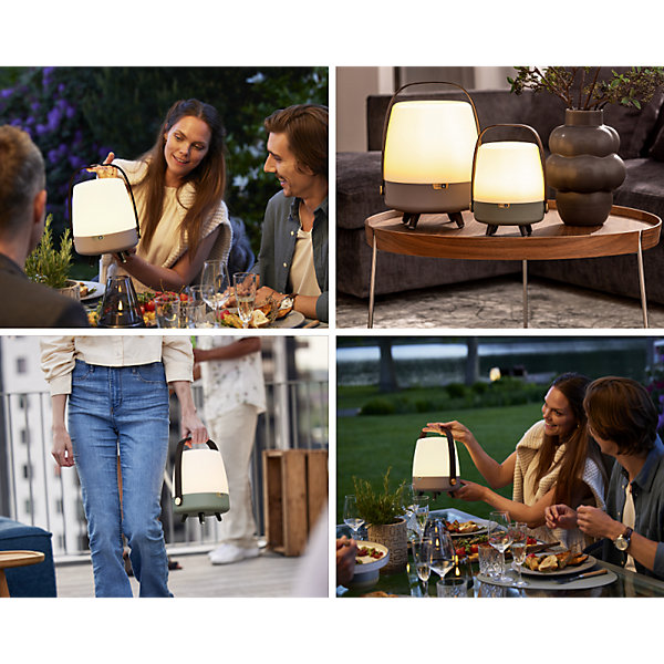 Lampe/Enceinte Lite UP MINI - SOUND BY JBL-pétrole