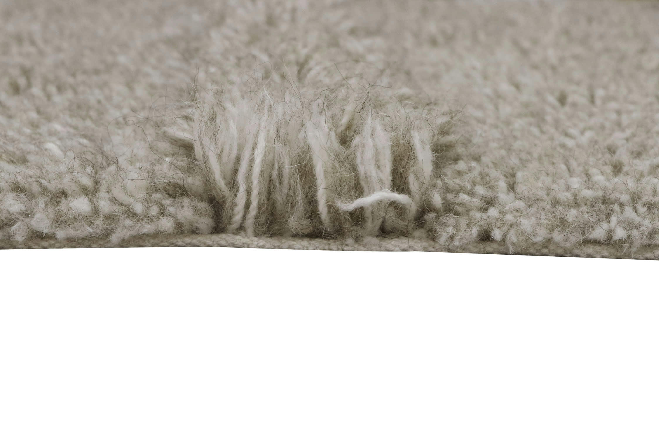 SHEEP OF THE WORLD - Tapis lavable en laine gris 170x240